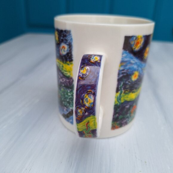 Vintage Mug Van Gogh Starry Night Artist Gifts Famous Impressionist Painting Art - Picture 16 of 17